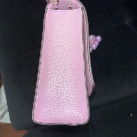 kate spade Carson Light Pink Leather Crossbody with Gold Chain - Picture 4 of 10